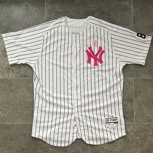 New York Yankees Game Issued Mother’s Day Jersey
